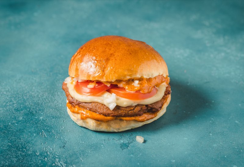 Smash Burger Vegetarien - Smache Lausanne Vaud